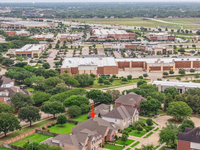 drone / aerial view