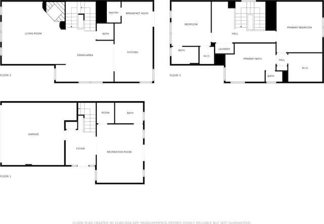 9907 Adeline Ln, Houston, TX 77054 - floor plan / room layout