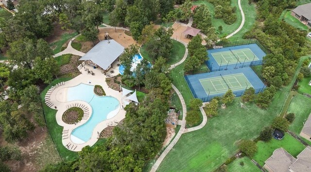 aerial view