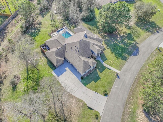 drone / aerial view