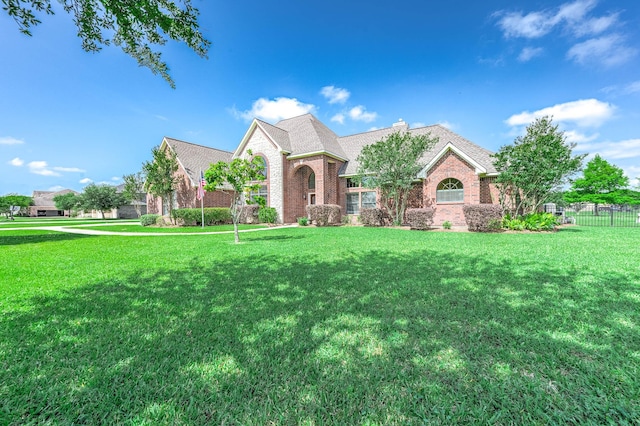 4703 Shadow Grass Dr, Katy, TX 77493 - traditional-style home featuring brick siding