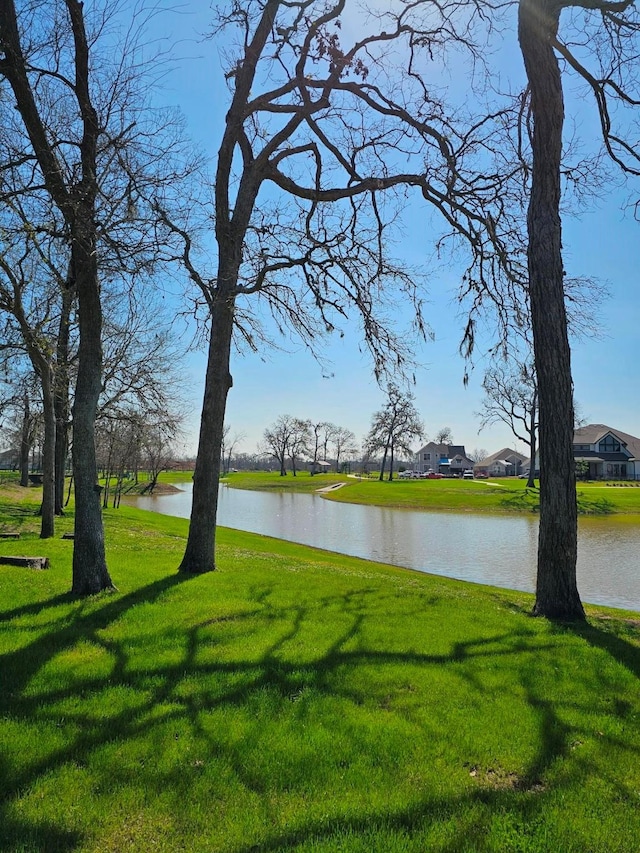 water view with a residential view