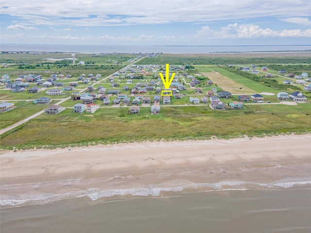 143 Ocean View Dr, Crystal Beach, TX 77650 - bird's eye view of a nearby body of water