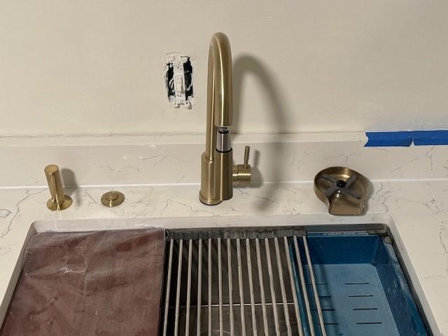 details featuring a sink