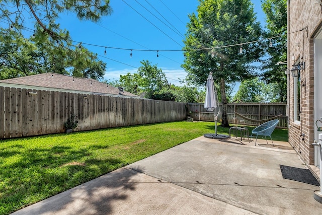 1267 Sopris Dr, Houston, TX 77077 - view of yard with a patio area