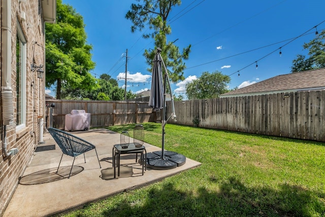 1267 Sopris Dr, Houston, TX 77077 - view of yard with a patio