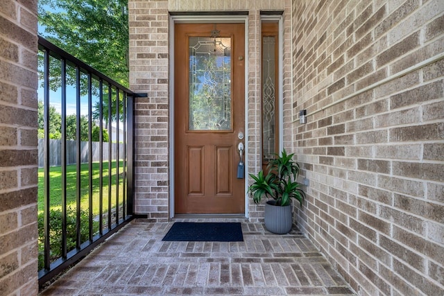 1267 Sopris Dr, Houston, TX 77077 - property entrance featuring brick siding