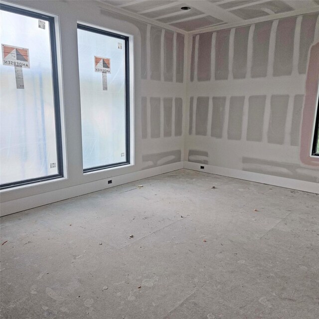 view of empty room