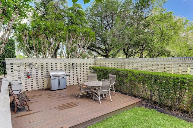 2929 Buffalo Speedway Unit A601, Houston, TX 77098 - deck with a grill and outdoor dining area