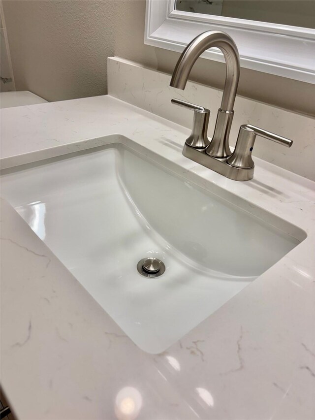 details with a sink