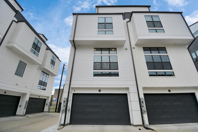 view of front of house featuring an attached garage