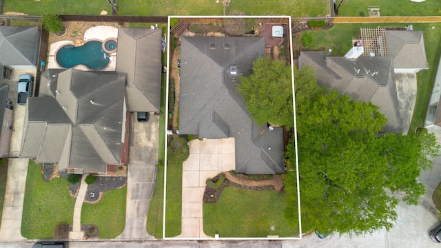 8010 Fonthill Dr, Spring, TX 77379 - aerial view