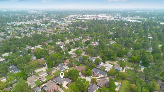 8010 Fonthill Dr, Spring, TX 77379 - bird's eye view featuring a residential view