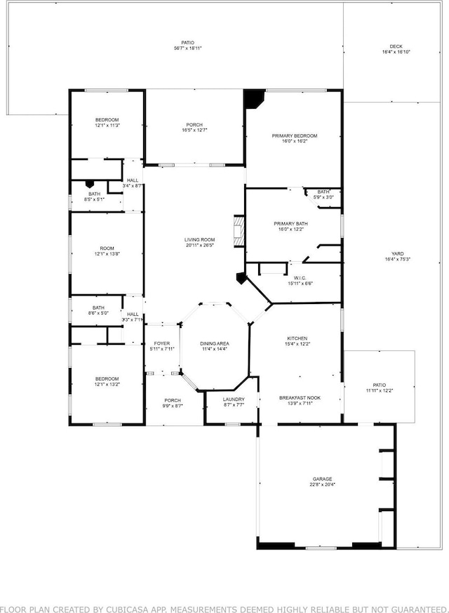8010 Fonthill Dr, Spring, TX 77379 - floor plan