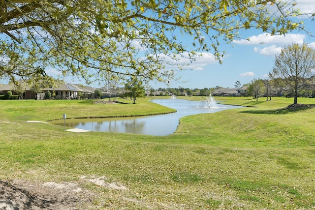 property view of water