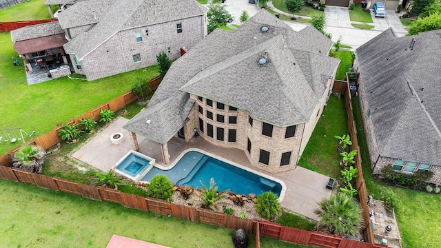 25211 Birchwood Springs Ave, Porter, TX 77365 - birds eye view of property