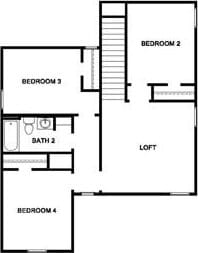 16524 Cascading Pines Ct, Conroe, TX 77302 - floor plan