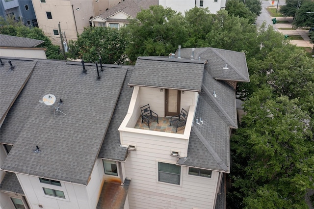 aerial view