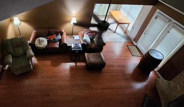 532 S Rivershire Dr, Conroe, TX 77304 - interior space with wood finished floors
