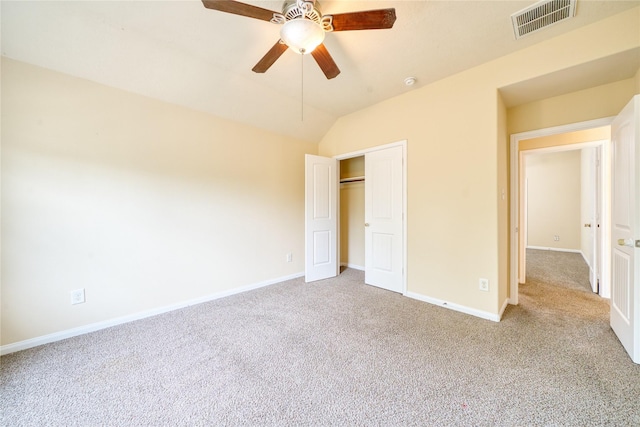 24618 Malca Manor Dr, Katy, TX 77493 - unfurnished bedroom with carpet floors, baseboards, visible vents, and a closet