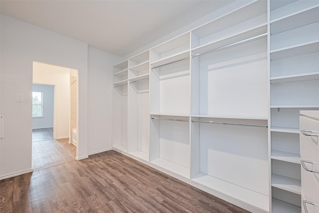 12518 Pelican Bay Dr, Houston, TX 77038 - walk in closet with wood finished floors