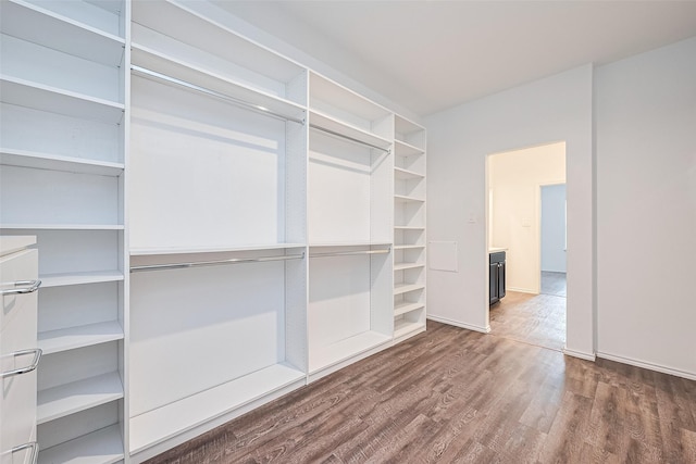 12518 Pelican Bay Dr, Houston, TX 77038 - spacious closet with wood finished floors