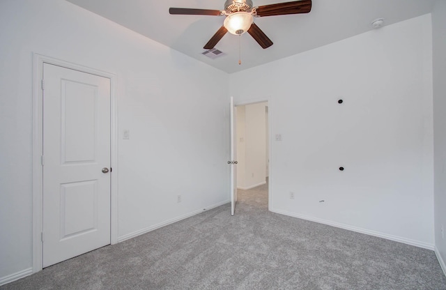 3730 Bach St, Iowa Colony, TX 77583 - unfurnished bedroom featuring carpet and ceiling fan