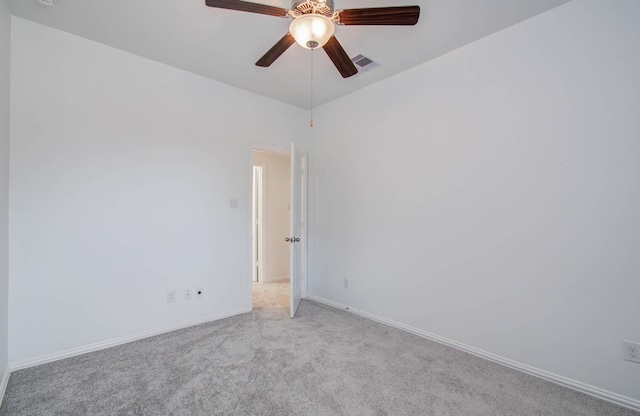 3730 Bach St, Iowa Colony, TX 77583 - empty room with carpet floors and ceiling fan