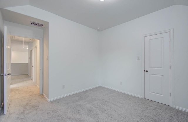 3730 Bach St, Iowa Colony, TX 77583 - empty room with attic access and light carpet
