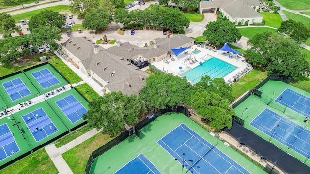 241 Blue Hill Dr, Montgomery, TX 77356 - bird's eye view
