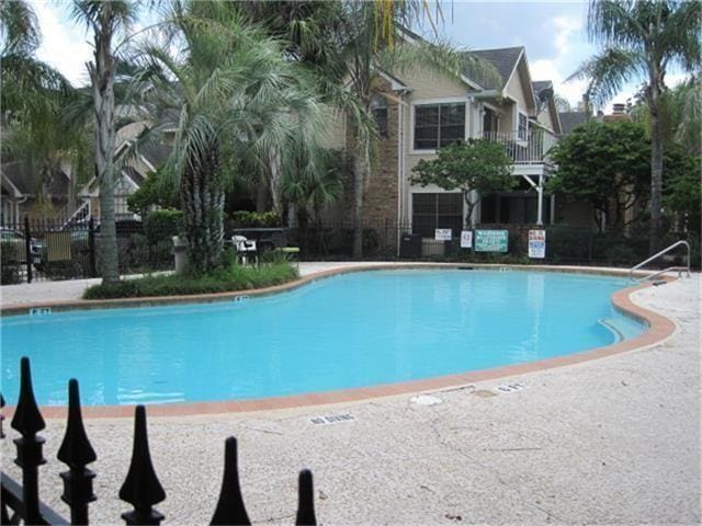 view of pool