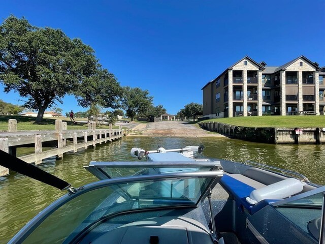 2112 Fm 3186 Unit 9, Onalaska, TX 77360 - dock featuring a water view