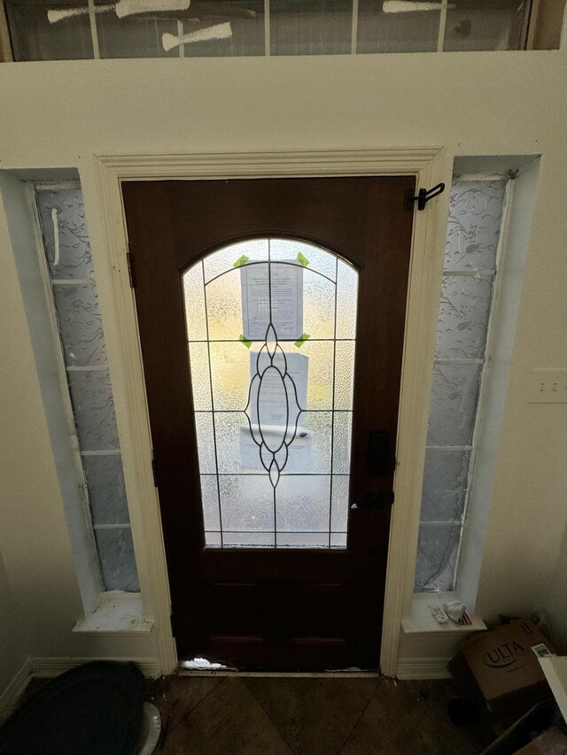 entrance foyer with plenty of natural light