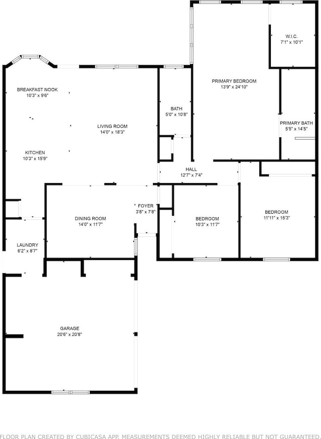 view of layout