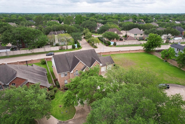 12219 Renaissance Ln, Houston, TX 77071 - bird's eye view featuring a residential view