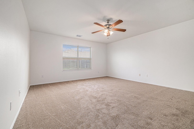 9607 Western Briar Ln, Humble, TX 77396 - empty room featuring carpet and a ceiling fan