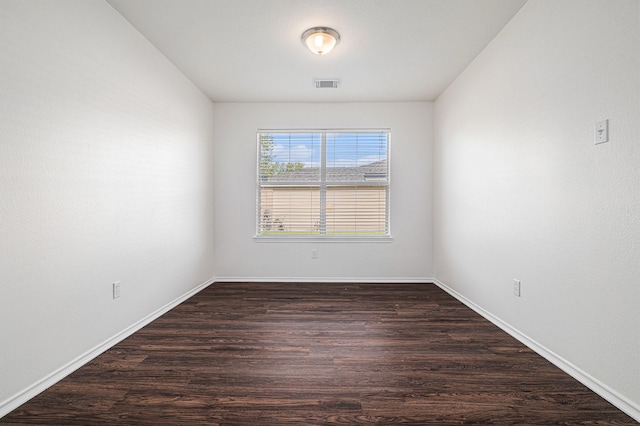 9607 Western Briar Ln, Humble, TX 77396 - spare room featuring dark wood-type flooring