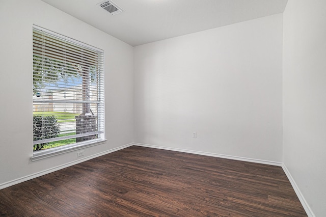 9607 Western Briar Ln, Humble, TX 77396 - empty room with dark wood-type flooring