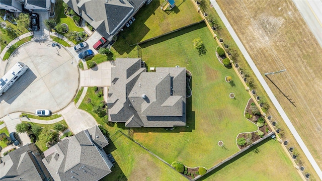 25034 Jennifer Heights Ct, Spring, TX 77389 - bird's eye view featuring a residential view