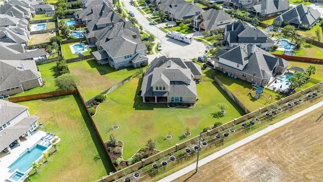 25034 Jennifer Heights Ct, Spring, TX 77389 - aerial view featuring a residential view