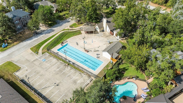 25034 Jennifer Heights Ct, Spring, TX 77389 - birds eye view of property