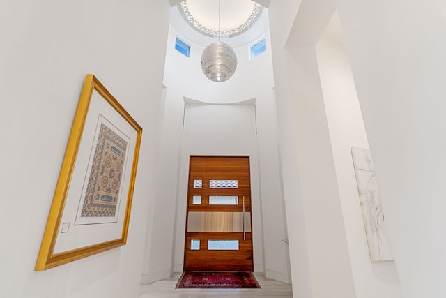 15618 Oyster Cove Dr, Sugar Land, TX 77478 - entryway with a high ceiling and baseboards
