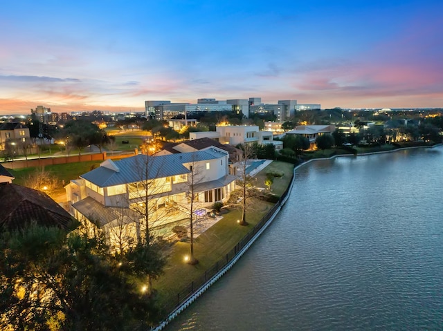 15618 Oyster Cove Dr, Sugar Land, TX 77478 - drone / aerial view of a nearby body of water