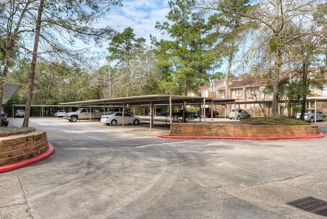 3500 Tangle Brush Dr Unit 7, The Woodlands, TX 77381 - view of covered parking lot
