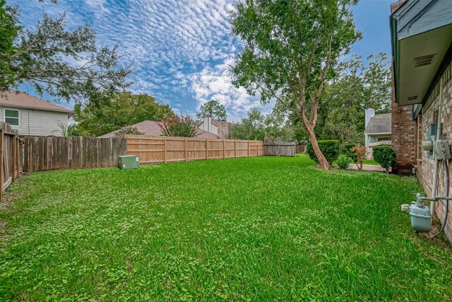 3022 Sam Houston Dr, Sugar Land, TX 77479 - view of fenced backyard