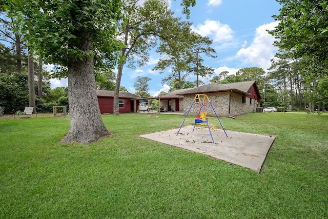 view of yard