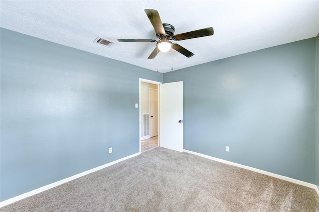 17522 Sorrel Ridge Dr, Spring, TX 77388 - carpeted empty room with a ceiling fan and baseboards