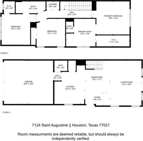 7124 Saint Augustine St, Houston, TX 77021 - view of layout