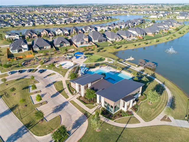 3040 Cirrus Heights Ct, Katy, TX 77493 - aerial view of property's location with nearby suburban area and a nearby body of water