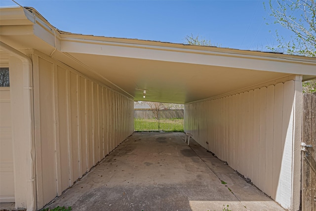16506 Amcreek Rd, Houston, TX 77068 - view of vehicle parking with an attached carport